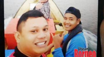 PEMANCING: Tiga sahabat dikhuatiri hilang semasa memancing di perairan Lawas.