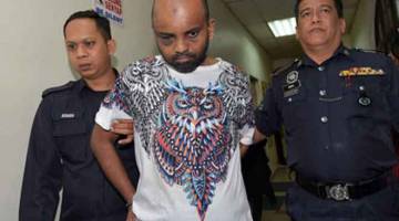 PEMERIKSAAN LANJUT: Mahkamah Majistret Johor Bahru memerintahkan Mohd Zulkifli yang videonya tular kerana dilihat memijak Al-Quran supaya dihantar ke Hospital Permai untuk menjalani pemeriksaan kesihatan mental. — Gambar Bernama