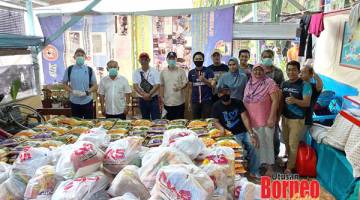 TAMBAHAN: Bantuan makanan tambahan untuk penduduk di Sembulan.