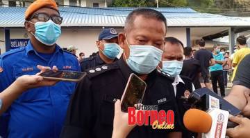 JANGAN INGKAR: ACP Mohd Azhar pada sidang media selepas Operasi Bersepadu.