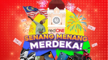 Peraduan redONE Senang Menang Merdeka memberikan hadiah bernilai RM65,000.