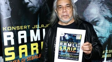 Ramli akan mengadakan Konsert Jelajah Ramli Sarip 2022: Cinta di Sebalik Musim di Dewan Majma Tunku Abdul Halim Mu'adzan Shah pada 20 November ini, jam 7.30 malam.