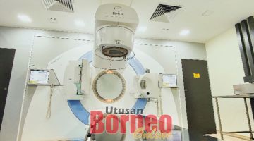 RAWATAN: Mesin Elekta Linear Accelerator (LINAC) Pusat Kanser KPJ Sabah untuk radioterapi.