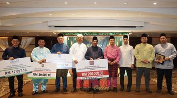 ZAKAT: Majlis penyerahan zakat perniagaan SEDCO dan syarikat kumpulannya bagi tahun 2022-2023.