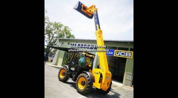 JENAMA TERKENAL: Tambahan terbaharu JCB - telehandler 541-70.