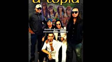 TETAP ROCK: Kombinasi gambar U-topia tahun 2017 dan 1990.