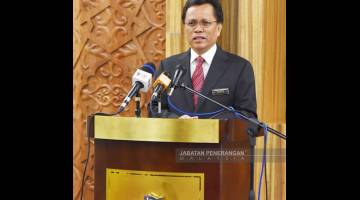 SHAFIE semasa sidang media.