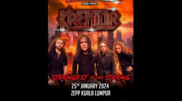 Kumpulan thrash metal dari Jerman yang akan membuat persembahan di Malaysia pada 25 Januari 2024.