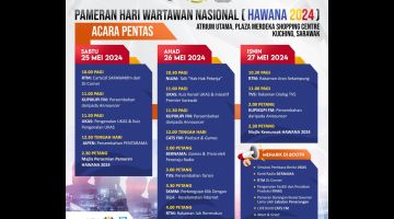 Infografik program serta aktiviti sempena sambutan HAWANA 2024. - Gambar UKAS