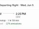 Jadual baharu penerbangan Singapura-Sibu yang dikeluarkan oleh Scoot menerusi laman webnya dikongsikan oleh Wong dengan pemberita, hari ini.